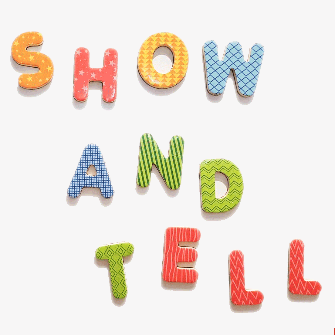 show and tell images